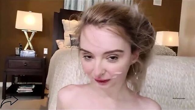 cute slut fucked by 2 bbcs
